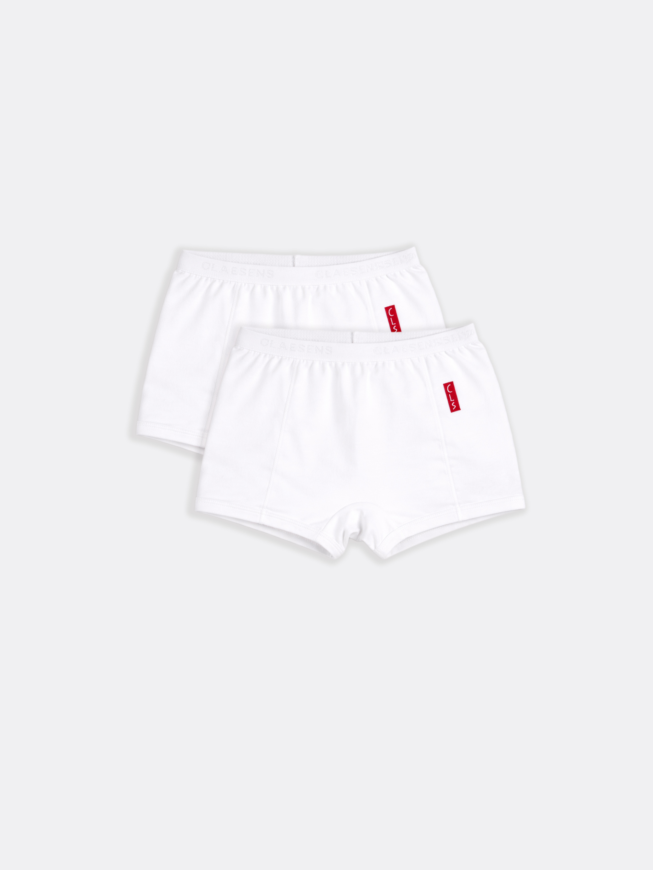 Meisjes Boxershort 2-Pack Wit