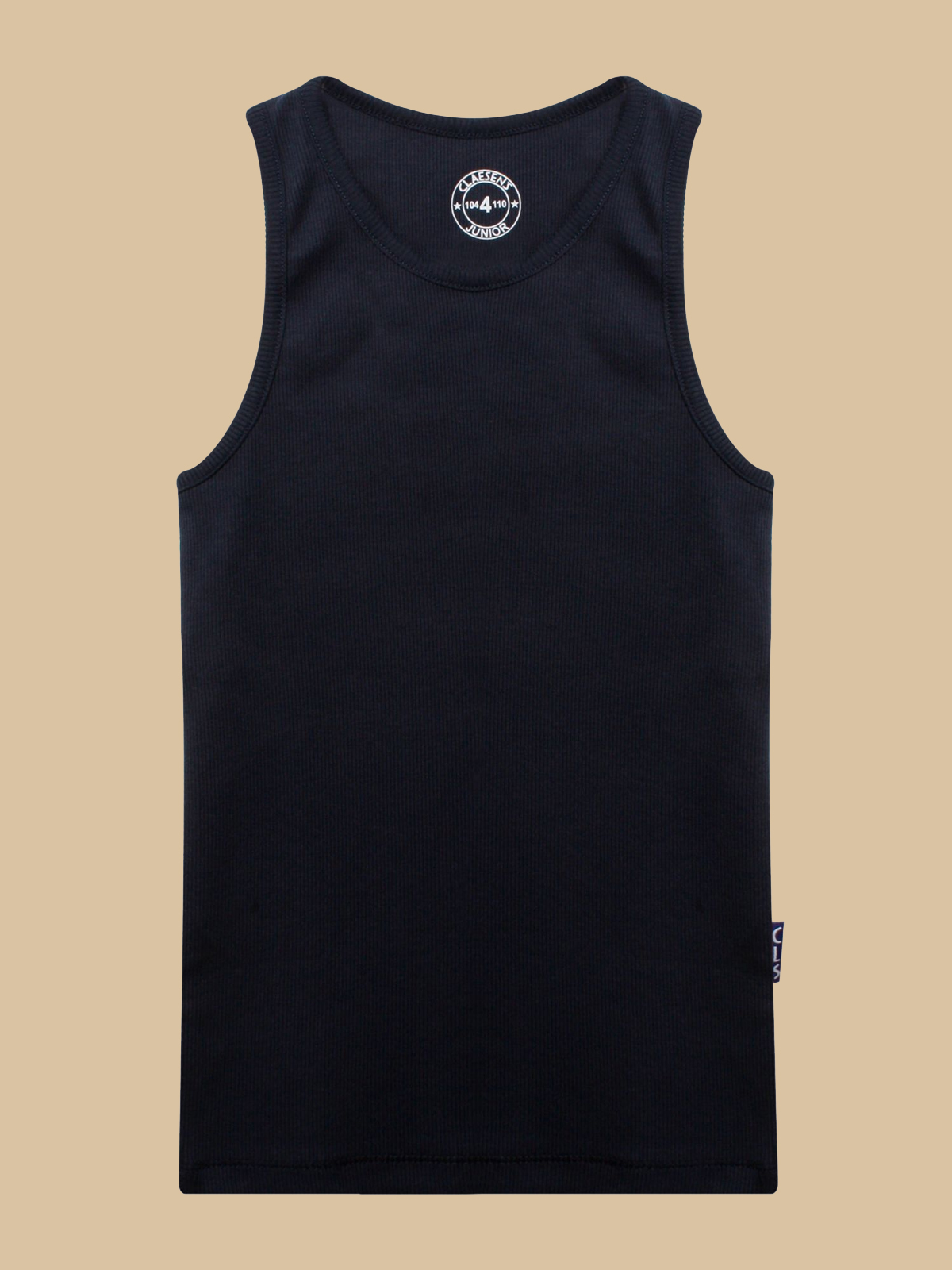 Jongens Hemd Rib Navy