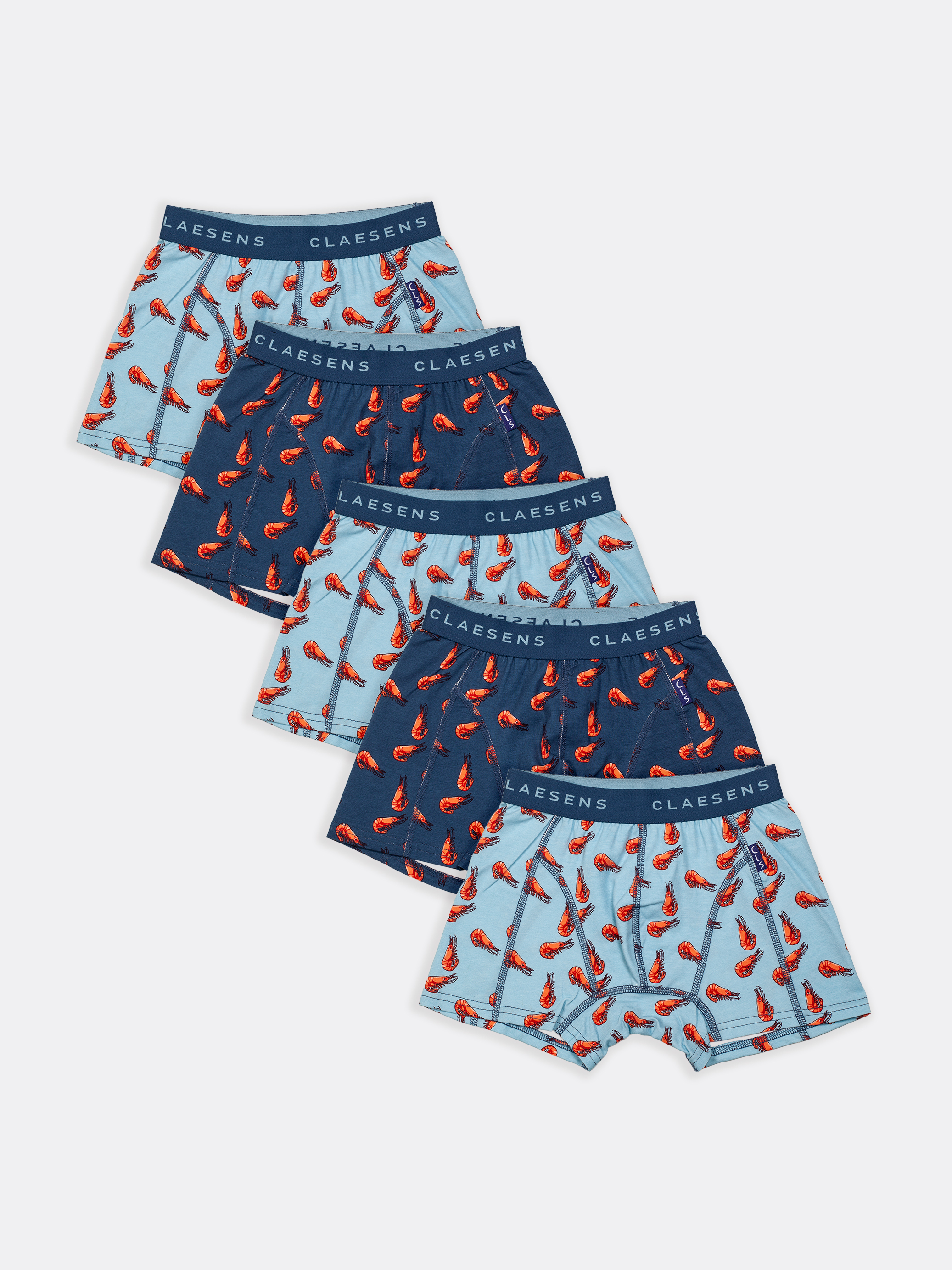 Boys boxer 5 pack Shrimp