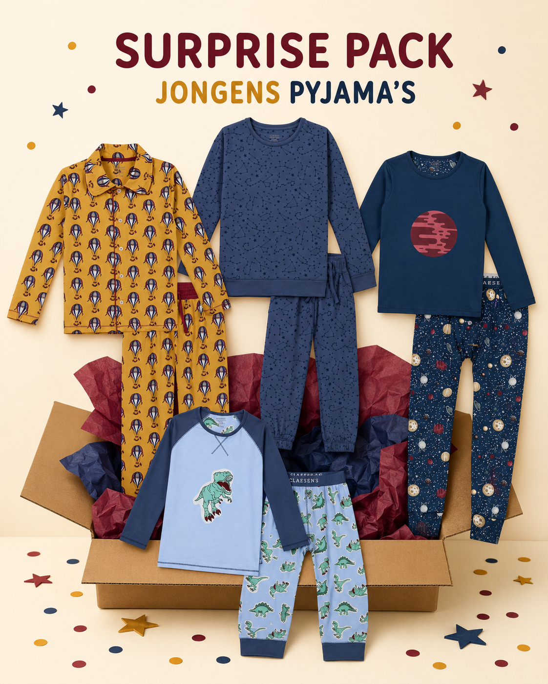 Surprise 2 pack Jongens Pyjama