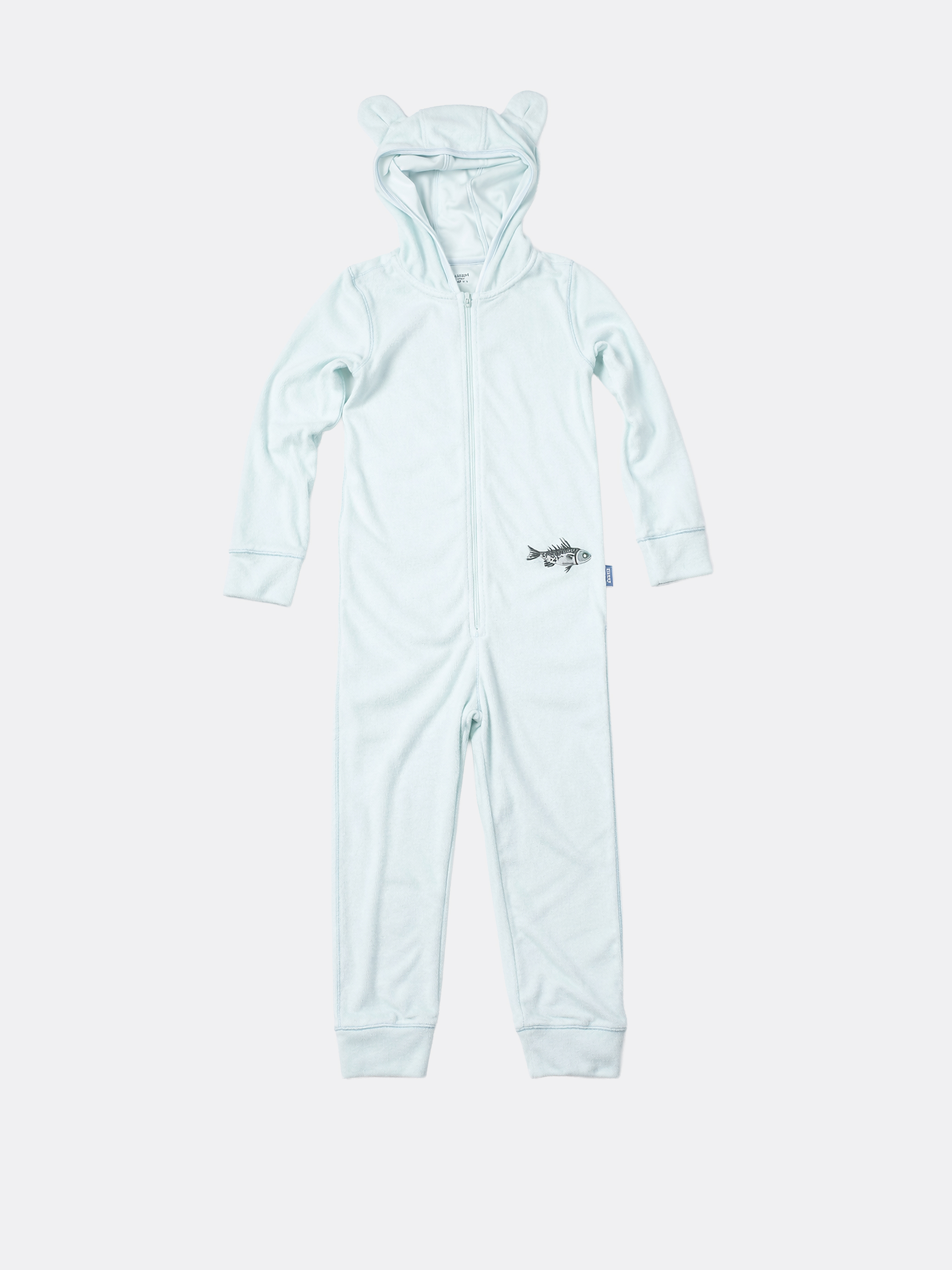 Terry onesie Fish