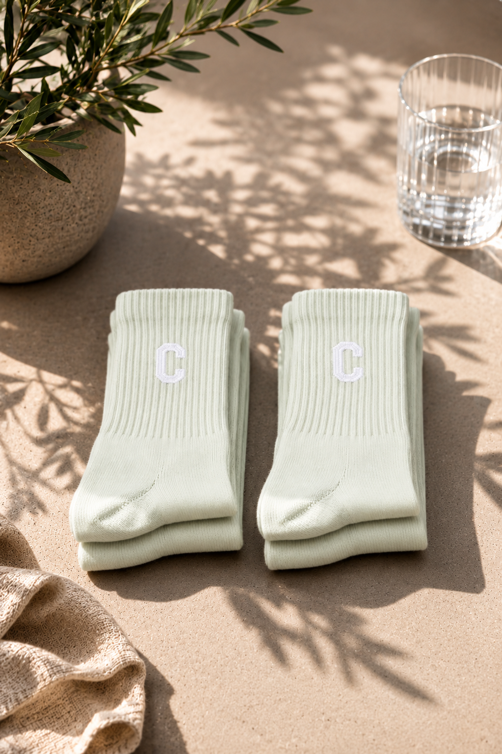Sokken 2-Pack Mint Leaf