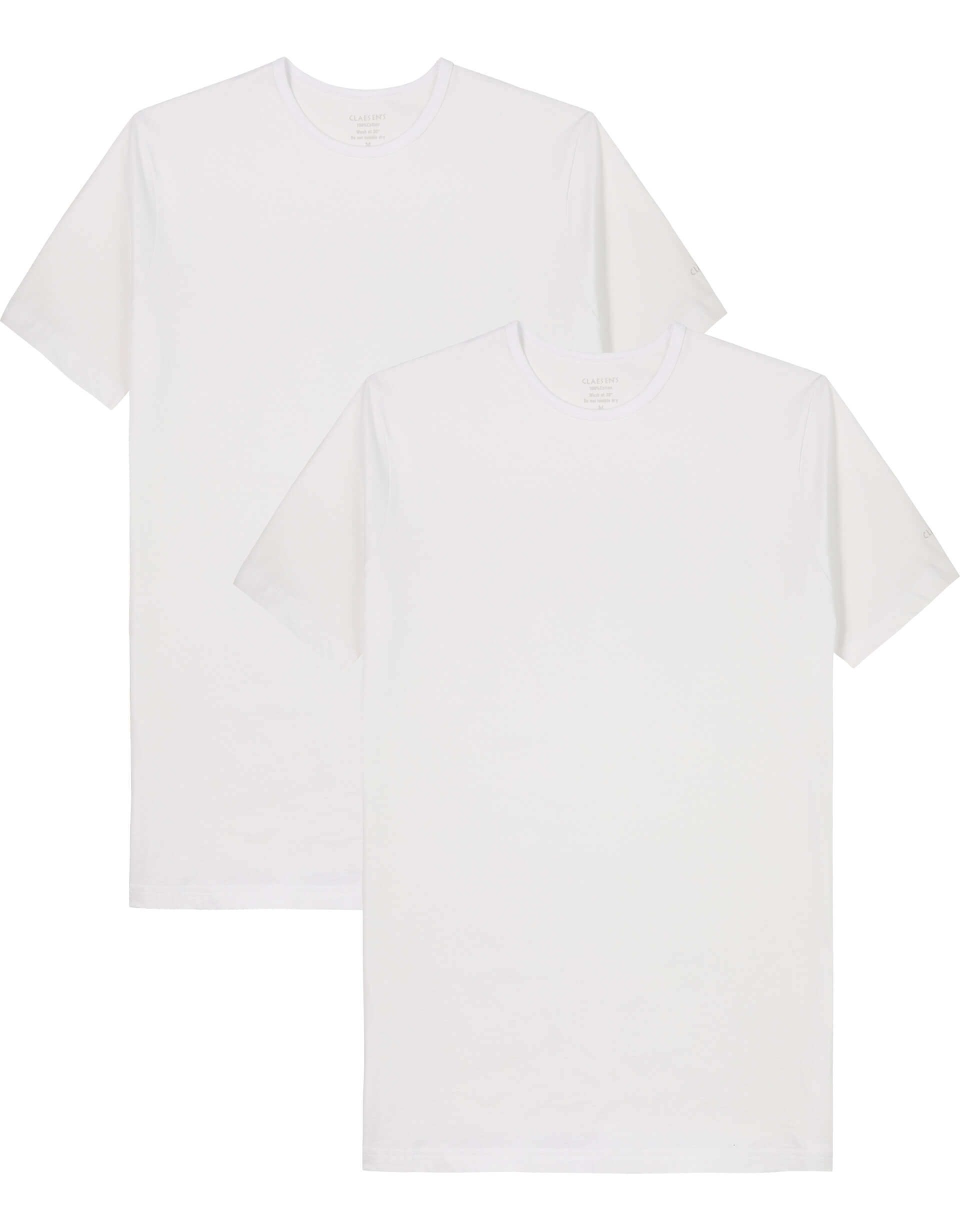 T Shirt KM White 2 pack