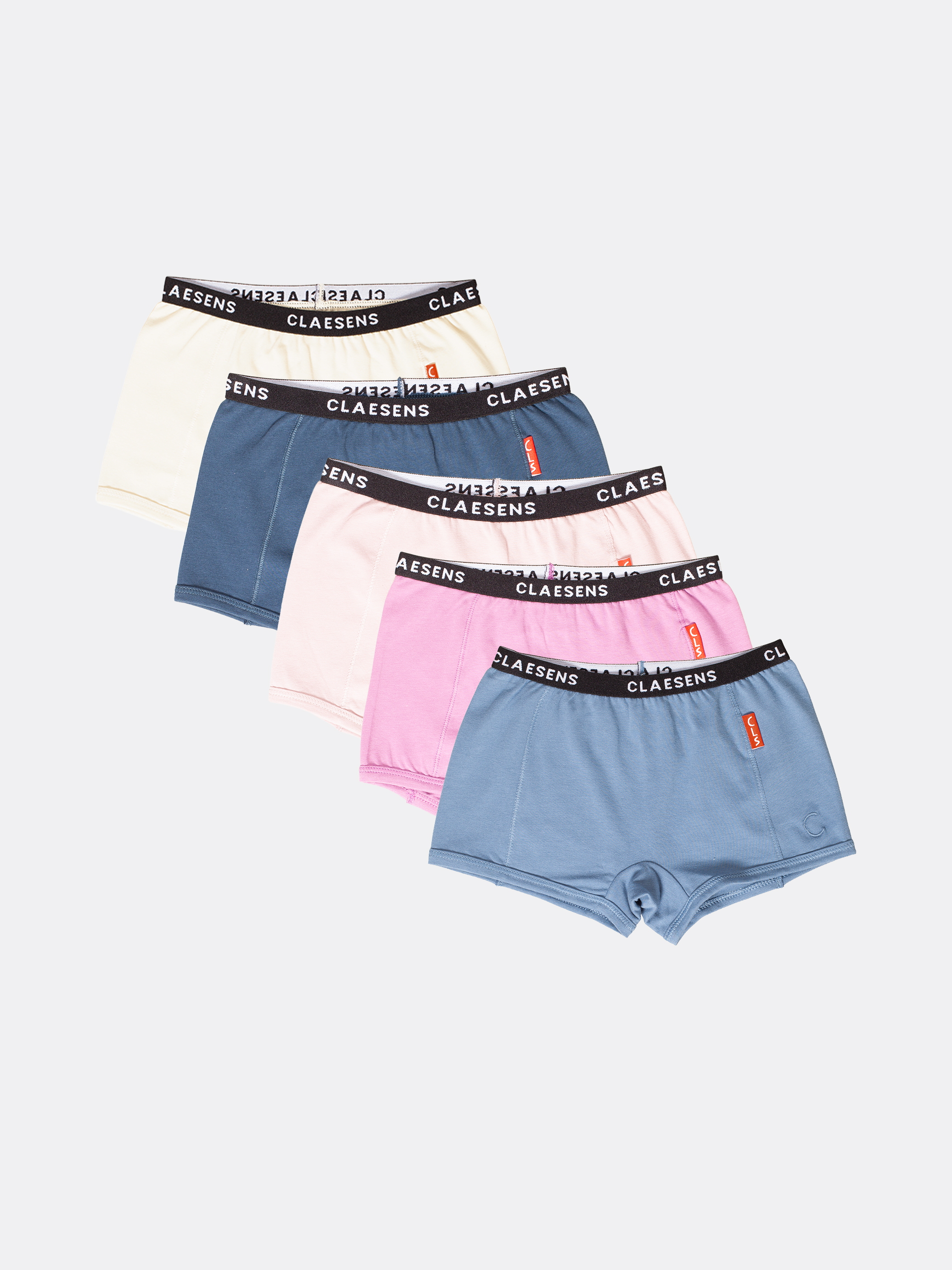 Meisjes Boxershort 5-Pack Multi Essentials