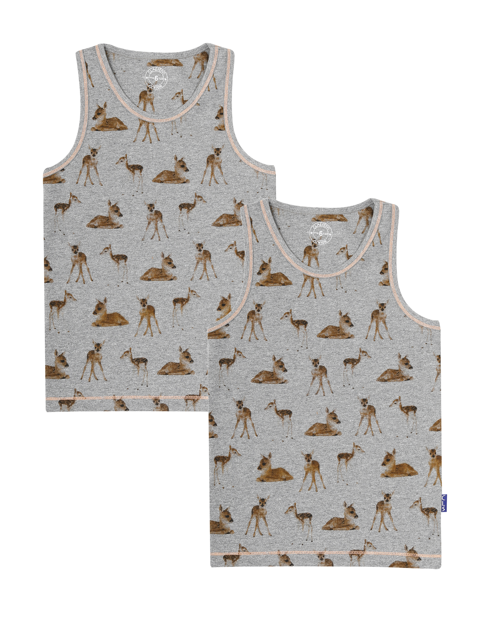 Singlet 2-pack Deer