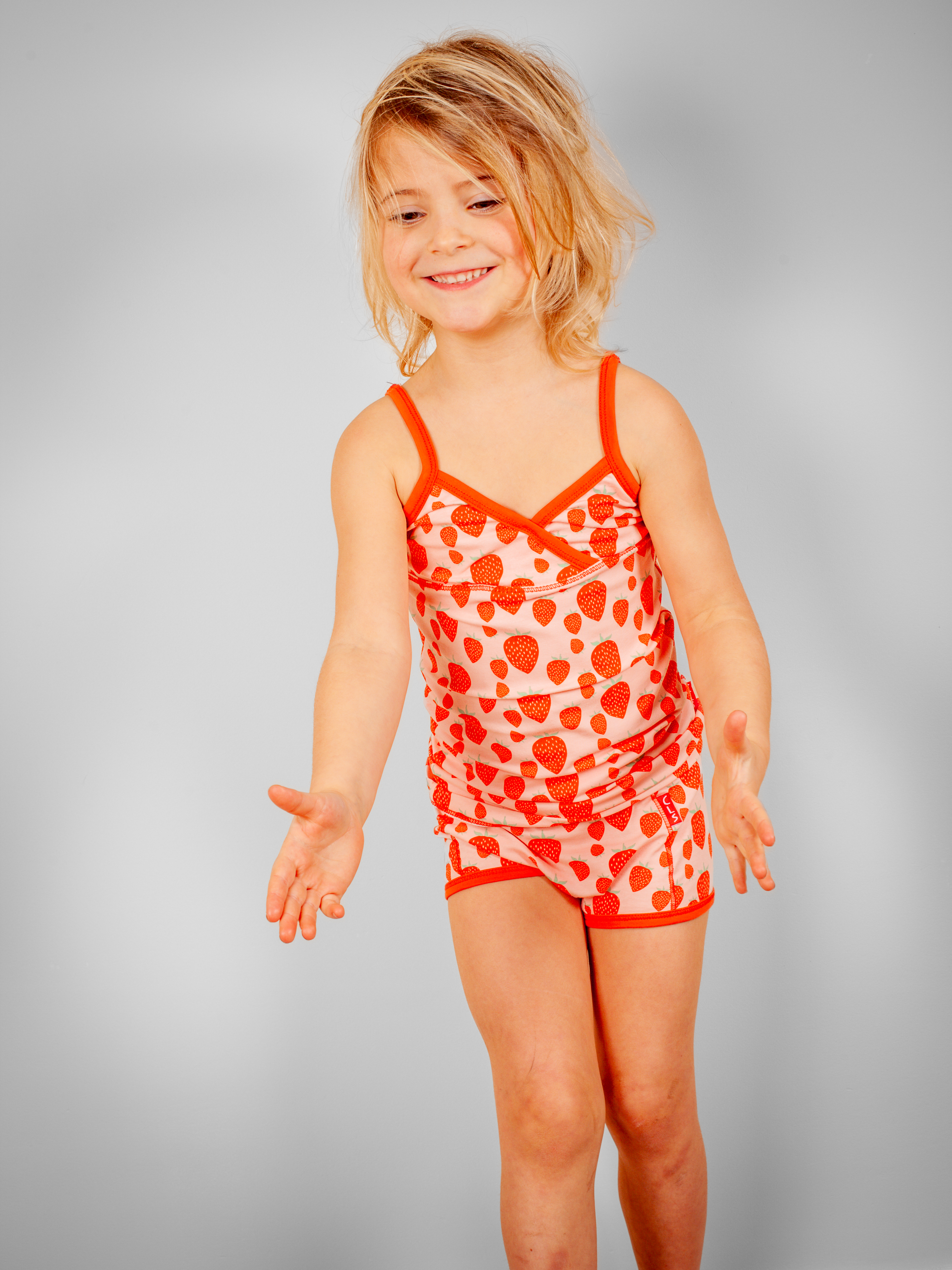 Girls Boxer 5 pack Strawberry