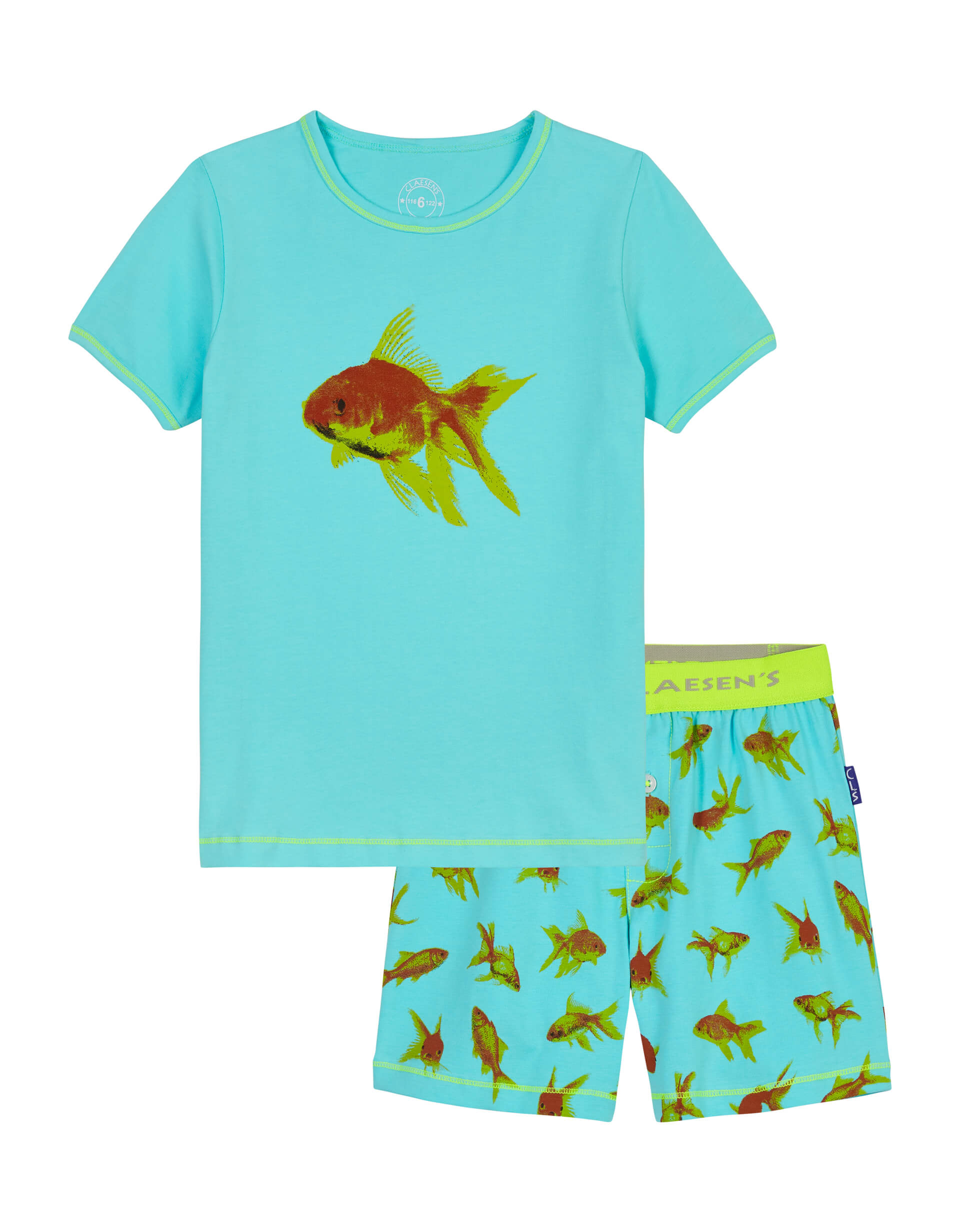 Pyjama Kort Goldfish