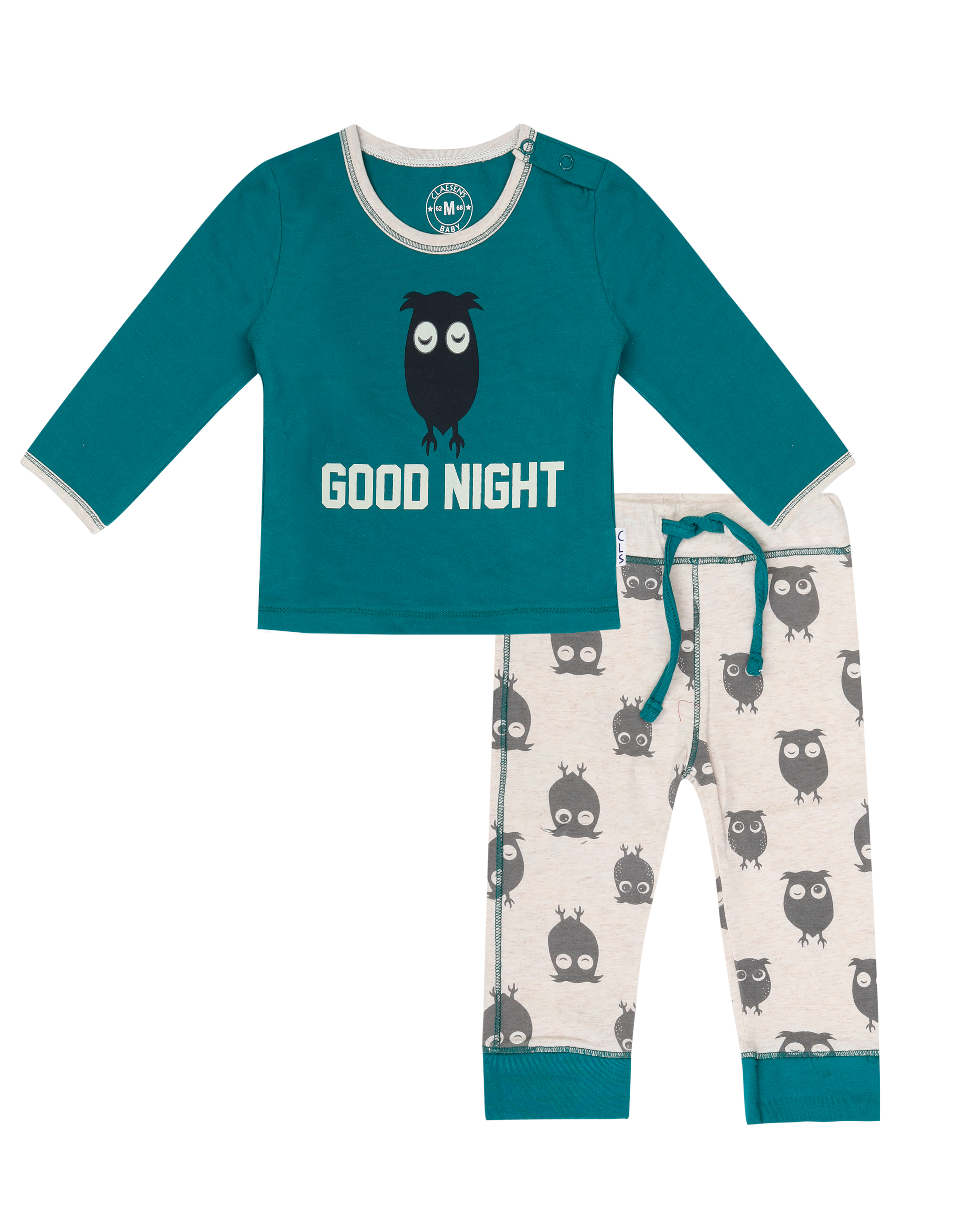 Pyjama Owl Green