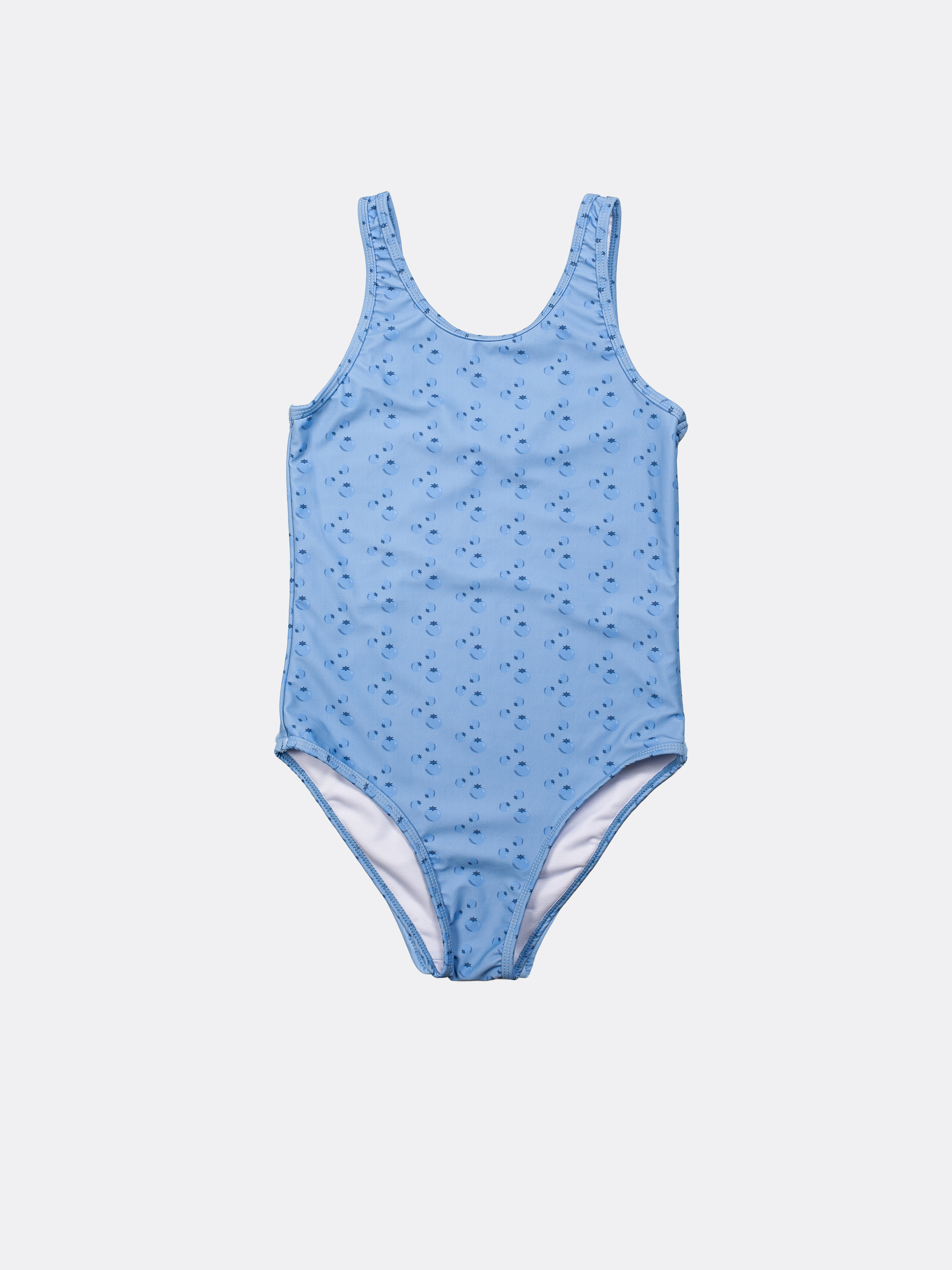 Girls Swimsuit Blueberry