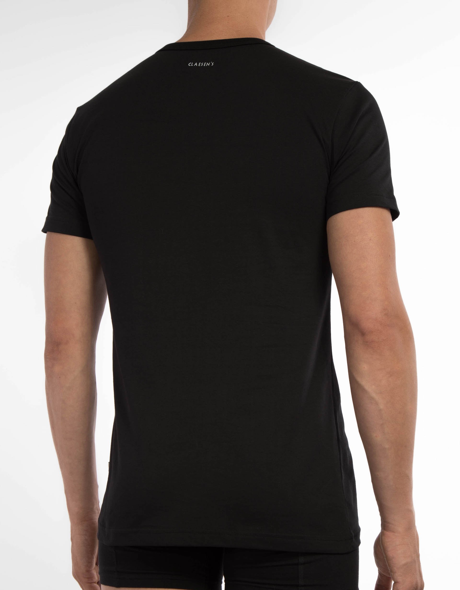 T Shirt Black  2 pack