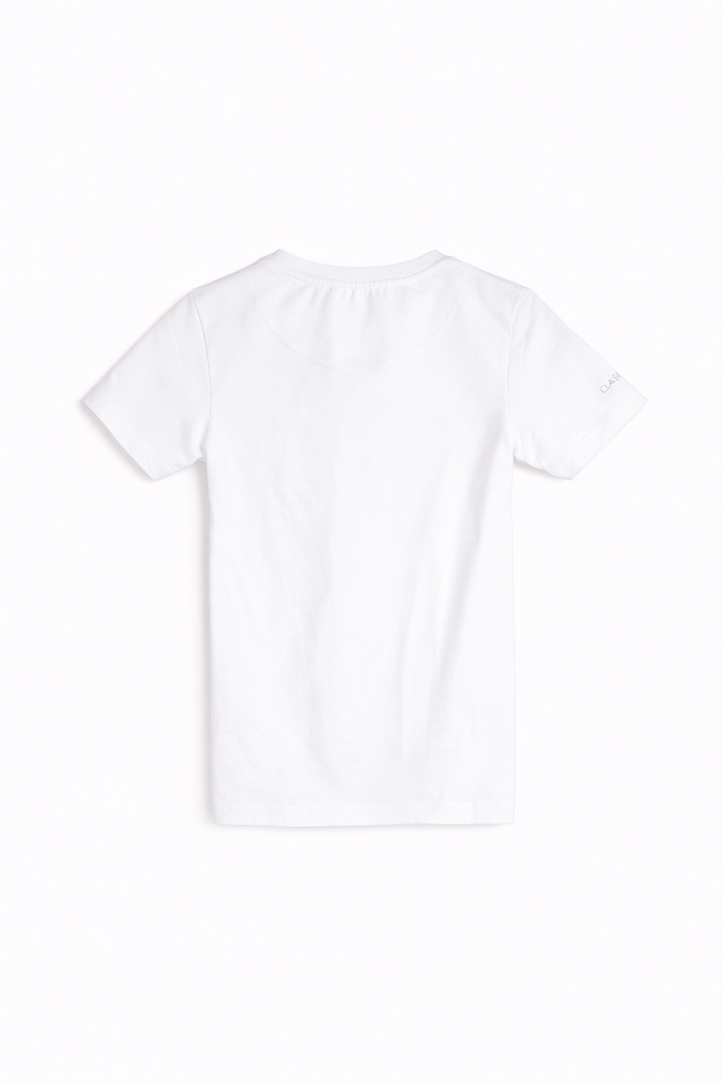 Boys V-neck T-shirt white