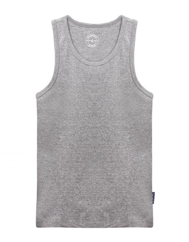 Boys Singlet-Grey Melee-CL 150 | Claesen's